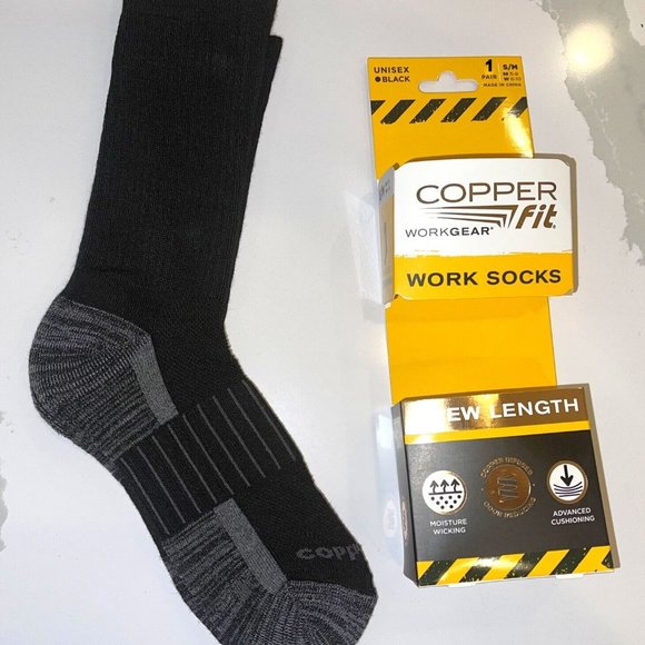 Accessories New 1 Pair Copper Fit Workgear Work Socks Size Mens 59